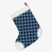 Bear Christmas Strumpf Custom Bären Cub Strumpf Großer Weihnachtsstrumpf (Rückseite (Hängend))