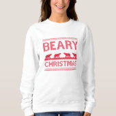 Bear Christmas Sweatshirt (Vorderseite)