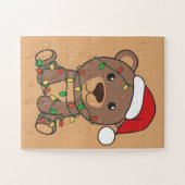 Bear Christmas Winter Animals Bears Jigsaw Puzzle (Horizontal)