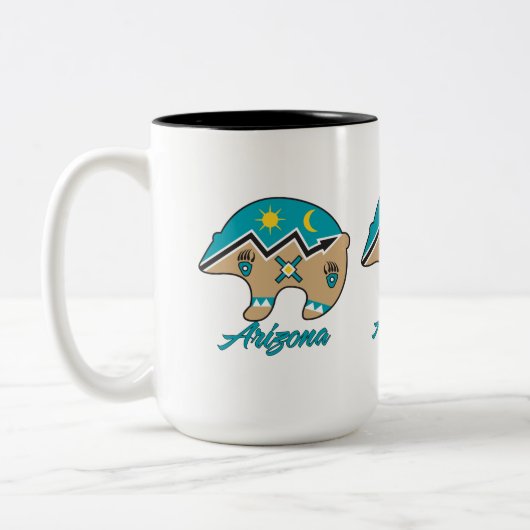 Bear Clan Arizona Zweifarbige Tasse (Links)