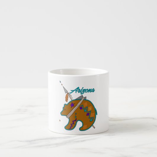 Bear Clan Arrow Espressotasse (Vorderseite)
