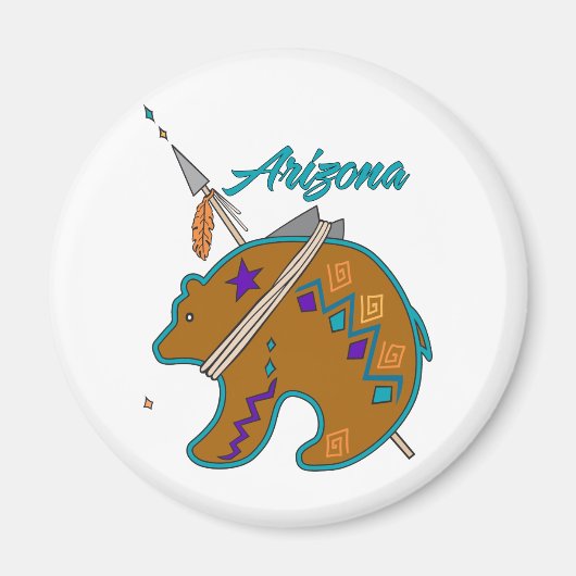 Bear Clan Arrow Magnet (Vorne)