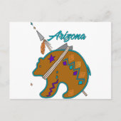 Bear Clan Arrow Postkarte (Vorderseite)