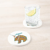 Bear Clan Arrow Sandstein Untersetzer (Seite)