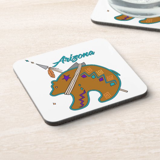 Bear Clan Arrow Untersetzer (Linke Seite)