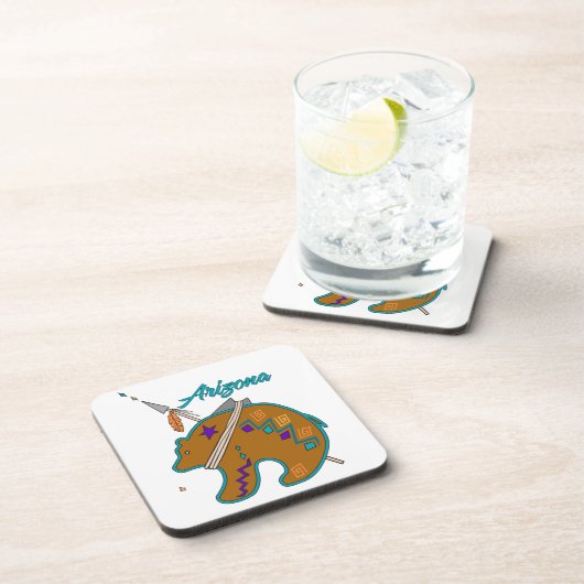 Bear Clan Arrow Untersetzer (Rechte Seite)