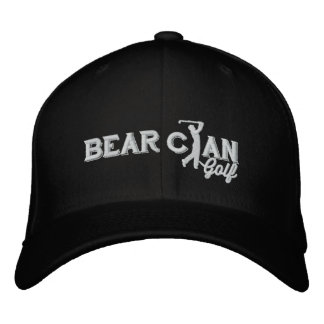 BEAR CLAN GOLF TEAM HAT BESTICKTE KAPPE