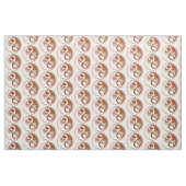 Bear Claw Yin Yang Fabric Stoff (Fat Quarter (45,7 x 55,9 cm))