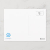 Bear Climbing Tree Postkarte (Rückseite)