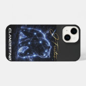 Bear Constellation Hoodie iPhone Hülle (Rückseite (Horizontal))