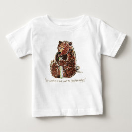 Bear Contemplates Hibernation Baby T-shirt