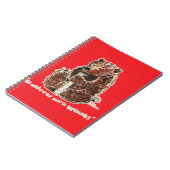 Bear Contemplates Hibernation Notizblock (Linke Seite)