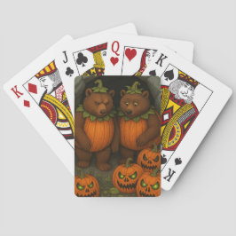 Bear Couple Costumes Playing Cards Spielkarten