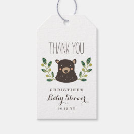 Bear Cub Baby Dusche Geschenkanhänger