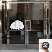 Bear Cub Decal Custom Polar Bear Twin Window Fensteraufkleber (Büro Tür)