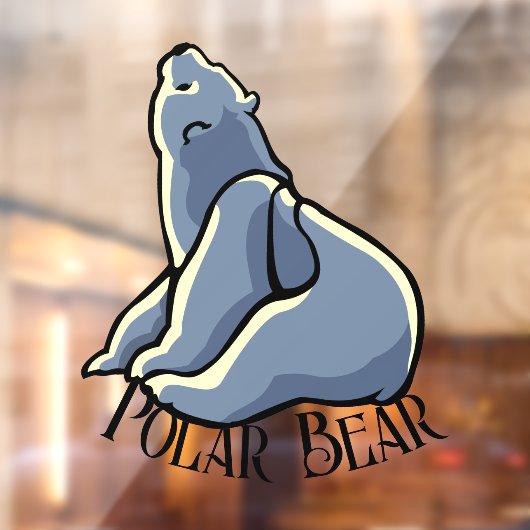 Bear Cub Decal Personalisiert Bär Art Window Fensteraufkleber (Blatt 2)
