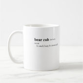 BEAR CUB (Definition) Kaffeetasse (Links)