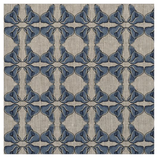 Bear Cub Fabric Polar Bear Cub Muster Stoff (Muster)