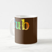 Bear Cub Gay Pride Bear Daddy Rainbow LGBTQ Pride Kaffeetasse (Vorderseite Links)