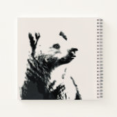 Bear Cub Personalized Notizblock (Rückseite)