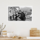 Bear Cub Showoff Alaska 1915 Poster (Küche)