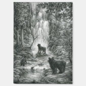 Bear Cubs Visit the Falls Magnet (Vorderseite)