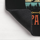 Bear Daddy Funny Mens Fathers Day Geschenkidee Mousepad (Ecke)