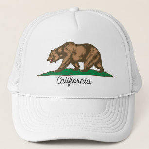 Bear der Republik Kalifornien Truckerkappe