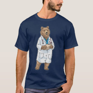 Bear Doctor Stethoscope T-Shirt