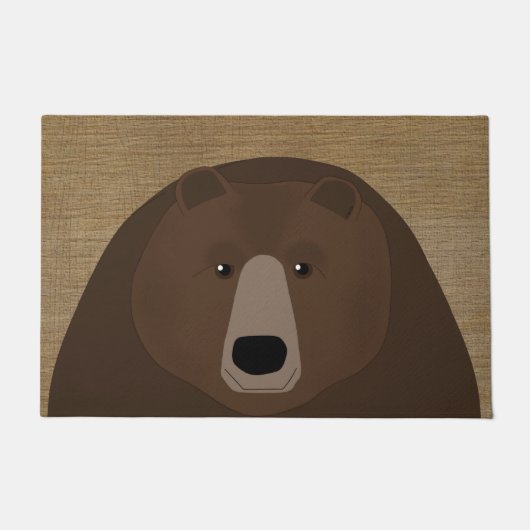 Bear Doormat Fußmatte (Vorderseite)