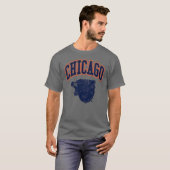 Bear Down Chicago Light Retro T-Shirt (Vorne ganz)