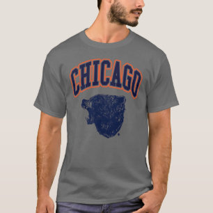 Bear Down Chicago Light Retro T-Shirt