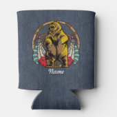 Bear Dream Catcher Dosenkühler (Rückseite)