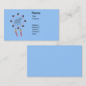 Bear Dream Catcher Visitenkarte (Vorne/Hinten)