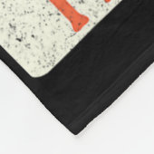 Bear Drinking Beer Outdoor Funny Grizzly Hiking Fleecedecke (Ecke)