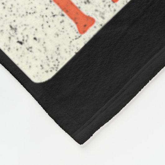 Bear Drinking Beer Outdoor Funny Grizzly Hiking Fleecedecke (Ecke)