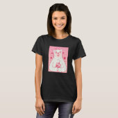 Bear Drinking Strawberry Milk T-Shirt (Vorne ganz)