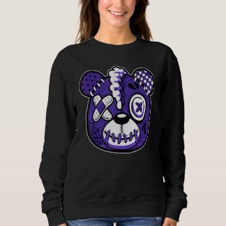 Bear Dripping  Loves Retro Matching 5s Matching Sweatshirt
