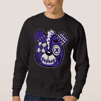 Bear Dripping  Loves Retro Matching 5s Matching Sweatshirt