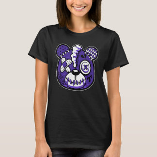 Bear Dripping  Loves Retro Matching 5s Matching T-Shirt