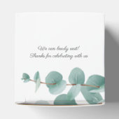 Bear Eucalyptus Balloons Baby Showdusche Geschenkschachtel (Oben)