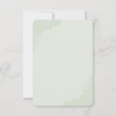 Bear Eucalyptus Foliage Couples Baby Dusche Einladung (Rückseite)