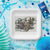 Bear Express Pappteller (Party)