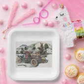 Bear Express Pappteller (Party)
