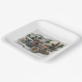 Bear Express Pappteller (Gewinkelt)