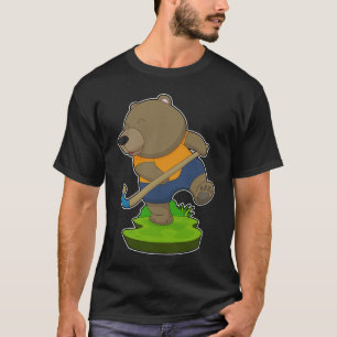 Bear Field Hockey Hockey-Stab T-Shirt