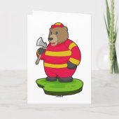 Bear Firefighter AX Karte (Rückseite)