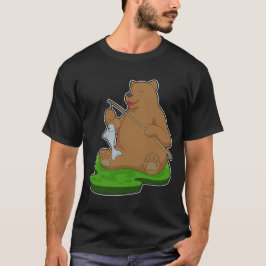 Bear Fisher Fish Fish T-Shirt