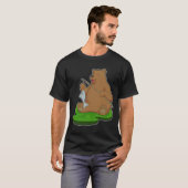 Bear Fisher Fish Fish T-Shirt (Vorne ganz)