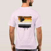 BEAR FLAG DRIPPING T-Shirt (Rückseite)